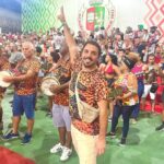 Tiago Careto Instagram – Primeira vez num ensaio de uma escola de samba. Sai de lá de coração cheio 🇧🇷🤍 Rio de Janeiro, Brasil