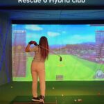 Tiara Jacquelina Instagram - this year, I told myself I would work less and make time to finally take up golf. I got myself the best coach - Malaysian Ladies European Tour golfer @ainilbakar who teaches at @bigshot.asia through @bigteegolfacademy - the heatwave ain't gonna stop me, I'm playing in cool spring weather indoors 😄 today was my 3rd lesson - Ainil was like, are you gonna tie up your hair? But I didn't have a hair tie. Anyway, I told Ainil I wanna get on the course and play as soon as I can, haha... #golf #golftiktok #indoorgolf #screengolf #bigshotgolfmy #mygolfjourney #golflesson #girlswhogolf #ladygolfer #TiaraJsGolfJourney BigShot Indoor Golf, Sports Bar & Events Space