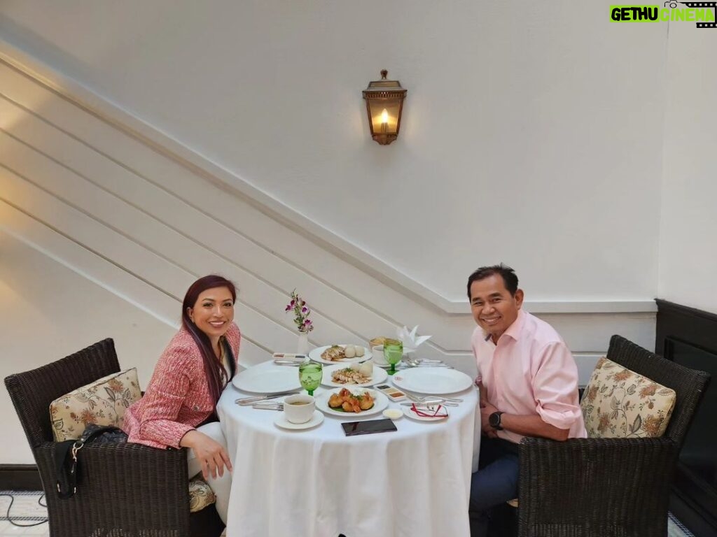 Tiara Jacquelina Instagram - Chicken Rice date night 😍 Majestic Hotel Kuala Lumpur
