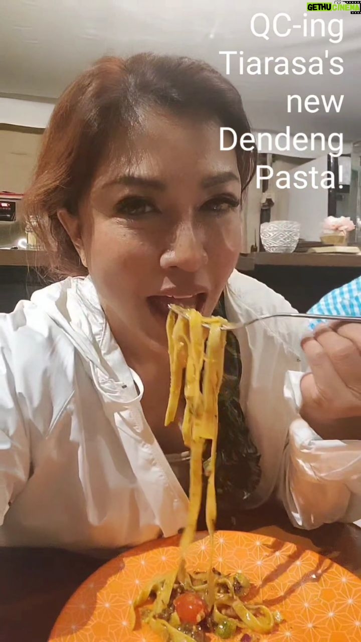Tiara Jacquelina Instagram - I got the @tiarasaescapes kitchen team to r&d a new DENDENG PASTA dish for their menu recently, and I QC-ed it personally earlier this evening - verdict : not just yummy, but SUPER YUMMY. It's SO full of all the right flavours you'd want in a fusion pasta, with a little extra "kick". This is probably top 3 of my favourite food at Tiarasa's Rasa In The Rainforest cafe now ๐ Tiarasa Escapes