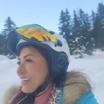Tiara Jacquelina Instagram – The views are so pretty and we have the slopes entirely to ourselves! I just had to share these with you 😍 I’m such a happy bunny when I’m skiing, can you tell? Les Diablerets – Switzerland