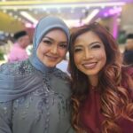 Tiara Jacquelina Instagram - Enjoying @ctdk's lovely company at the beautiful wedding reception of Nadhirah and Cal. Sime Darby Convention Centre