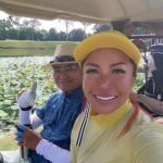 Tiara Jacquelina Instagram - Played golf for 3 days in a row - look at how tanned I am now, omg 🤪 I shot my first par today - it was a par 3, I was on for one and two-putted it. Getting there slowly but surely! 🤸🏽‍♀️🤸🏽‍♀️🤸🏽‍♀️😍 #golf #girlswhogolf #TiaraJsGolfJourney Mines Golf & Country Club