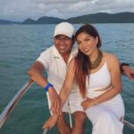 Tiara Jacquelina Instagram - One fine day in September, we went on the most enjoyable Langkawi sunset cruise with a great bunch of friends. The views of the islands were just magical, the sunset was pure MAGIC and the vibe on board was 🔥 Our son Dani got to hang out with the "aunties and uncles" and discovered that even we know how to have a good time! Thank you for the lovely memories @drjezaminelim @harithiskander @zieyanlim @avanteyachtcharters and dearest @catlai10 for putting this video together 💜💜💜 Langkawi Island