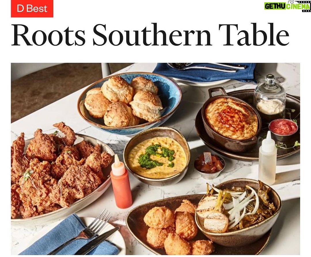 Tiffany Derry Instagram - Way to go @rootssouthtable team this is because of your hard work and dedication!! Dallas go pick up this guide to The 50 Best restaurants in the DFW!! Thank you @d_magazine for including us. I had a Chef friend come in the other day and followed up and told me we are cooking our best. We are getting stronger, evolving menus and intentionality followed up by execution!! Let’s Gooo Roots!!!! #shef #cheftiffanyderry #rootssoutherntable #t2dconcepts @t2dconcepts Roots Southern Table