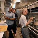 Tiffany Derry Instagram - Sometimes a night with your favorite people is all you need!! I learned a lot of new phrases tonight thank you @chefbrookew and @mvoltaggio for that lol!! Just so many laughs and it was incredible to see all the people that came out and let us cook for y’all. Good times at @nycwff and special thanks to @leeschrager @godslovenyc @conradnymidtown #nycwff #shef #cheftiffanyderry #bobbystriplethreat #foodnetwork Hard Rock Hotel NYC