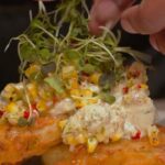 Tiffany Derry Instagram - Thanks @foodnetwork for featuring one of my favorite spring and early summer dishes!! These Fried Green Tomatoes are finger licking good. The combination of crispy hot tomato, and chilled crab with that ravigote sauce is what dreams are made of. We run these at @rootssouthtable and they are a fave❤️