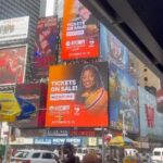 Tiffany Derry Instagram - Fam!!! Are you seeing what I’m seeing?? Ya girl in Times Square and this is blowing my mind!! All I got to say is don’t give up on your dream and yourself. Over my bed it says boldly so I don’t forget, Your gift will make room for you!! Proverbs 18:16 #sheftiffanyderry #chef #rootssoutherntable #rootschickenshak Times Square Manhattan, New York