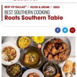 Tiffany Derry Instagram - Thank you @dallasobserver for not only one Best of Dallas but two categories for @rootssouthtable Y’all we have won Best Southern Cooking and who knew Best Gumbo was a category!! Love it!! The article says that any concerns they had about all my tv appearances and the restaurant was misplaced!! Duh because my team is amazing and work their butt off every day!! Congrats to all the restaurants and Chefs on the list. #shef #cheftiffanyderry #rootssoutherntable