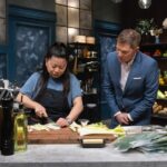 Tiffany Derry Instagram - Premiering Tuesday, September 19th at 9/8c pm- “Titans vs Mei Lin” Tournament of Champions winner @meilin21 brings her competitive edge to Bobby Flay’s Triple Threat kitchen. As Michael Voltaggio’s former protege, she’s ready to show that the student can outcook the master and the rest of team Titan. Then, judge @stephanieizard will decide if Mei Lin’s winning streak has come to an end. #BobbysTripleThreat @foodnetwork