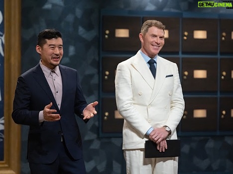 Tiffany Derry Instagram - All I have to say is my Face!!! What is wrong with me lol??? If you missed last week go back and watch so you ready for this week with @choibites @francis_lam @bobbyflay @chefbrookew @mvoltaggio All I have to say is get the snacks ready!!! Premiering tomorrow, Tuesday, August 29th at 9pm- “Titans vs Esther Choi” Bobby Flay's Titans face off against their friend and master of modern Korean cuisine, Chef Esther Choi. Friends become enemies, and Esther has many as both the Titans and the clock work to take her down in front of James Beard award-winning journalist and judge Francis Lam. #BobbysTripleThreat @foodnetwork