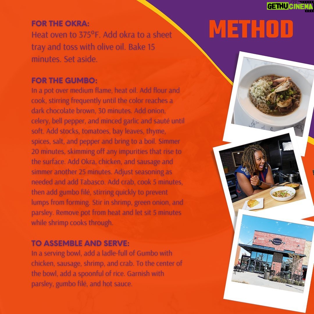 Tiffany Derry Instagram - Home grown right in the heart of Texas, Chef @mastercheftd began her culinary career at the young age of 15, inspired by her family's passion for farm-to-table eating which was a way of life! Today we celebrate #BlackBusinessMonth by sharing her “Mother’s Gumbo” recipe that you can make at home or enjoy at her homage to modern Southern cuisine, @rootssouthtable . 📸by @yumcrunch , @texasmonthly , and @starchefs 🎥by @keratx #HoneylandFestival