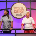 Tiffany Derry Instagram - This week is going to Be Extra Unique!! This week is a double header so get ready to laugh and learn. The recruits step into a place they’ve never been before: the supermarket! Chefs Anne Burrell and I test the recruits’ taste buds to see who can successfully identify ingredients and navigate the supermarket aisles to locate them. For the skill drill challenge, recruits compete head-to-head and prepare tostadas. Then in the main dish cook, we teach our teams how to make fresh tortellini from scratch with sauce just like Nonna used to make! The recruits with the best dishes get another week in their basket, but the least successful recruits have to check out. Next up Farm to Fumble and we’ll you gotta see it to believe it. #worstcooks #worstcooksinamerica #foodnetwork #shef #cheftiffanyderry @tobenwigwe #tobenwigwe Hair: @studio__1216 @jacqueline_helene MUA: @jacqueline_helene Wardrobe: @courtneyfuglein
