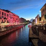 Tiffany Young Instagram - navigli night