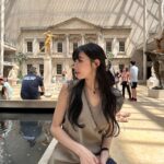 Tiffany Young Instagram – birthday lunch at the museum 🍪