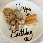 Tiffany Young Instagram - birthday lunch at the museum 🍪