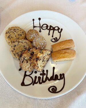 Tiffany Young Instagram - birthday lunch at the museum 🍪