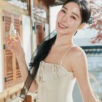 Tiffany Young Instagram - so grateful to join @beautyofjoseon_official as the new ambassador on this beautiful new campaign 'A Journey to Finding Your Finest Hanbang.' 🌾 @beautyofjoseon_official #ad #beautyofjoseon #조선미녀