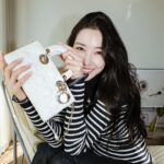Tiffany Young Instagram - 🐰🤍 @dior #Dior #LadyDior #ad