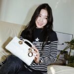 Tiffany Young Instagram - 🐰🤍 @dior #Dior #LadyDior #ad