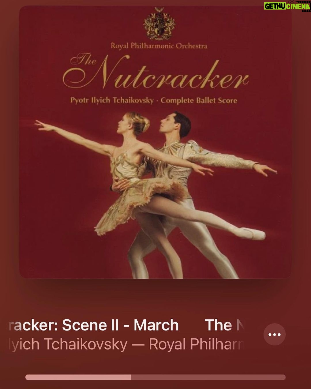 Tiffany Young Instagram - tchaikovsky on repeat 🩰❄️