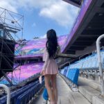 Tiffany Young Instagram - 한순간도 놓치고싶지 않은 소중한 여름 ☁️ Suwon World Cup Stadium