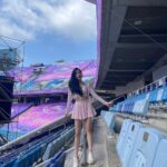 Tiffany Young Instagram - 한순간도 놓치고싶지 않은 소중한 여름 ☁️ Suwon World Cup Stadium