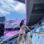 Tiffany Young Instagram - 한순간도 놓치고싶지 않은 소중한 여름 ☁️ Suwon World Cup Stadium