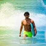 Tiger Shroff Instagram - Just fishin 🐠