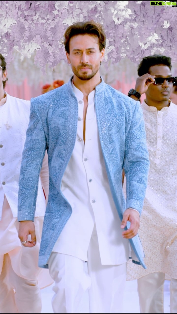 Tiger Shroff Instagram - Introducing an ultra-luxurious wedding and party wear collection from White Hanger designed for the new generation. Embrace the high fashion vibes with #NayeIndiaKiNaiSoch #WhiteHanger #WeddingWear#lehengas#sarees#gowns #sherwanis #kurtapajamas #coatsuits #blazers #Bandijackets #ad #paidpartnership