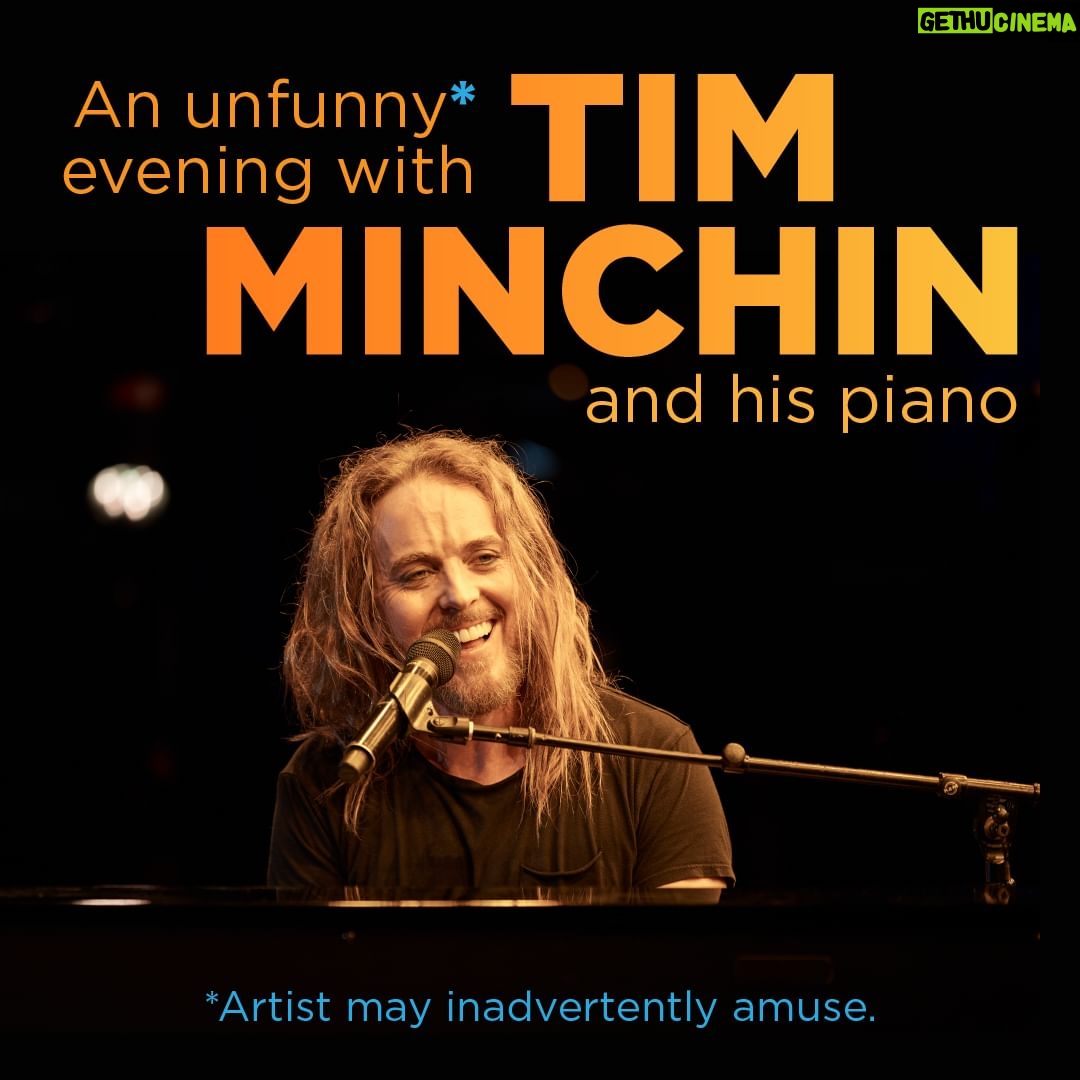 Tim Minchin - 5.4K Likes - I’m gonna play a whole bunch of my songs on a piano in a theatre.
👉 Link in bio.