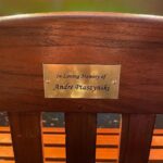 Tim Minchin Instagram - On the back of the park bench in the final moment of Groundhog Day is a plaque which reads “In Loving Memory of André Ptaszynski”. André, as many of you will know, was the lead producer of Matilda and Groundhog Day, and he loved and fought for and cared for our shows every day until his sudden and incredibly sad death in 2020. Last night’s press night marks another step in the journey of our beloved show, and with André’s entire family there, it was a hugely emotional night. He would’ve absolutely loved it. #ovgroundhogday #RobHowell @ihugh #matthewwarchus