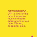 Tim Minchin Instagram - As promised, more lovely audience social media feedback from last time #groundhogdaythemusical was in London. Feel free to spread the word. ☺️🙏🦫🐿️