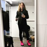 Tim Minchin Instagram - Before I got hot and sweaty playing at the @oldvictheatre Tomorrow Gala. EDIT: I managed to fail to mention, when I was on my hunt for these boots, that the aesthetic of the evening was pink, and men were encouraged to wear black cocktail wear with a “splash of pink”. Given that I was headlining and kinda semi-hosting, I panicked when I realized I’d failed in the mission. @drmartensofficial