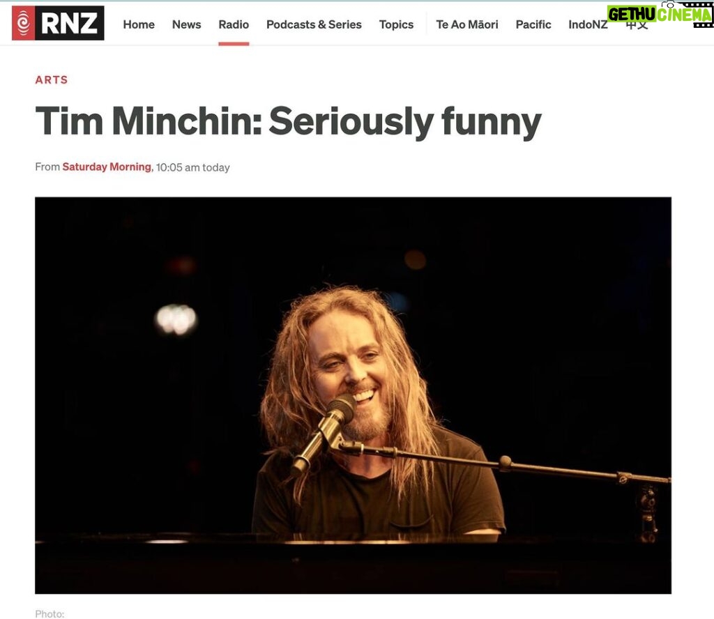 Tim Minchin Instagram - New Zealand! Tim chatted to Kim Hill on @radionewzealand about his upcoming New Zealand tour and lots more. Link to the full interview in the Story. An Unfunny* Evening with Tim Minchin and His Piano is coming to Wellington, Auckland and Christchurch in March. @aotearoanzfest @aklfestival @isaactheatreroyal