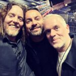 Tim Minchin Instagram - And I got to see lovely @boygeorgeofficial for the first time in a long time. AND had an Easter reunion in the very Arena where @thebenforster (Jesus), @chrismoylesofficial (Herod) and I started our huge tour with Jesus Christ Superstar 11 years ago 😭! We missed you @melaniecmusic.