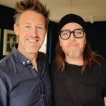 Tim Minchin Instagram – God knows what I’d be doing if I hadn’t met this guy 21 years ago. 
Thanks for the everything bagels, baby. 
 @edmundperfect