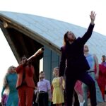 Tim Minchin Instagram - A peek behind the scenes at the ‘Play It Safe’ shoot! 🎥✨ Link in bio to the full 50th anniversary film. A longer look BTS can be found on @sydneyoperahouse’s YouTube Channel.  #SydneyOperaHouse