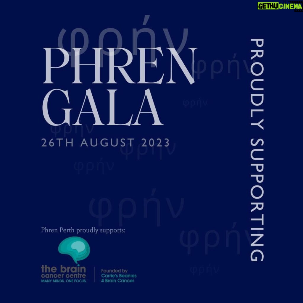 Tim Minchin Instagram - Perth folks! Singing a song at the Phren Gala this Saturday, 26th August, at the WA Museum Boola Bardip. Carrie Bickmore is a guest speaker. Tickets include a donation to the Brain Cancer Centre, with all proceeds of a live auction, silent auction and raffle to the wonderful @braincancercentre too. More info and ticket link in @phrenperth bio. #PhrenGala #PhrenPerth @heyderandshears