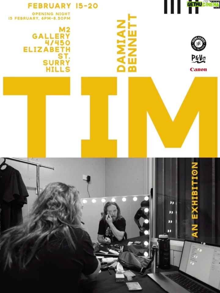 Tim Minchin Instagram - This man @damianbennettphoto is a god damn genius.