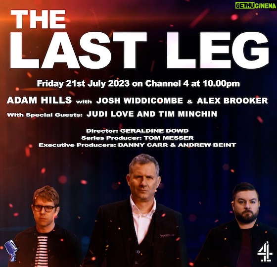 Tim Minchin Instagram - Tomorrow night! #TheLastLeg on @channel4 at 10.00pm. @thelastlegofficial