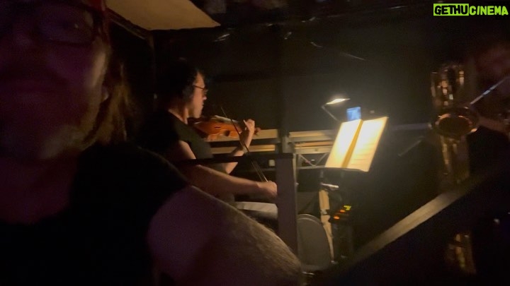 Tim Minchin Instagram - I spent the final scenes of tonight’s show in the pit with these wonderful beautiful musos.