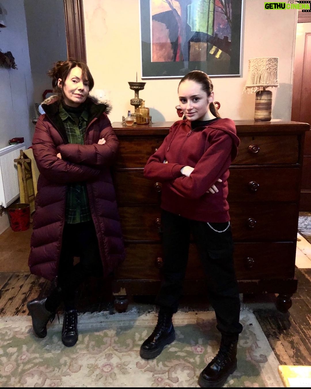 Tim Roth Instagram - On TinStar3. @joanne_whalley and @juliacarlile_xo Double Trouble. ♥️♥️♥️