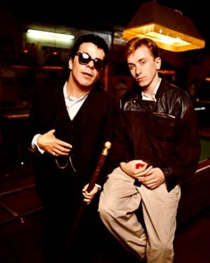 Tim Roth Instagram - Also.
Back in the day with Ian Dury.
Great fashion sense!