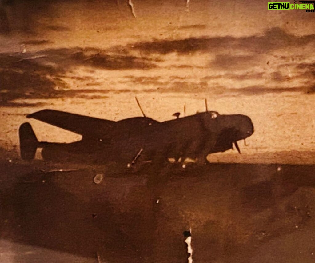 Tim Roth Instagram - Also. V.E. DAY. 75th Anniversary. My Dad’s plane. A Halifax. He was a rear gunner. Loved.