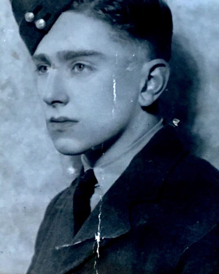 Tim Roth Instagram - Also. May 1st. Spending some time thinking about my father. This is Ernie at 17 joining the RAF...they thought he was 18... he was in a rush! Became a rear-gunner in Halifax bombers and fought fascism throughout the entirety of WW2-then as a civilian/journalist for most of the rest of his life. We lost him in 1984. One of the funniest guys I’ve ever known. Stay safe all.