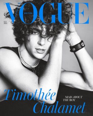 Timothée Chalamet Instagram - BRITISH VOGUE COVER for 🫀BONES & ALL 🫀
THANK U TO THE GOAT STEVEN MEISEL !!!!!! AND LE LIJON EDWARD ENNINFUL FOR ENTRUSTING ME WITH THIS HONOR !!

Interview by @gileshattersley 
Photography by Steven Meisel 
Styled by @edward_enninful 
HMU by the LEGENDS @guidopalau, @lenaott, @patmcgrathreal, @jinsoonchoi 
@jilldemling