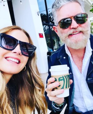 Timothy Omundson Instagram - yesterday I had the joy of a very long overdue  coffee catch up with my @thepsychologistsarein , Partner  in crime, and nearest & dearest, @magslawslawson , where we were planning plans and scheming schemes for #ThePychologistsPodTour24 watch this space for updates on  what Cities and dates we will be bringing out live shows to‼️