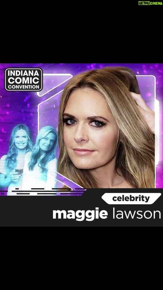Timothy Omundson Instagram - 📣 Welcome Maggie Lawson and Timothy Omundson to #IndianaComicConvention!! #Psych Indiana Comic Convention
