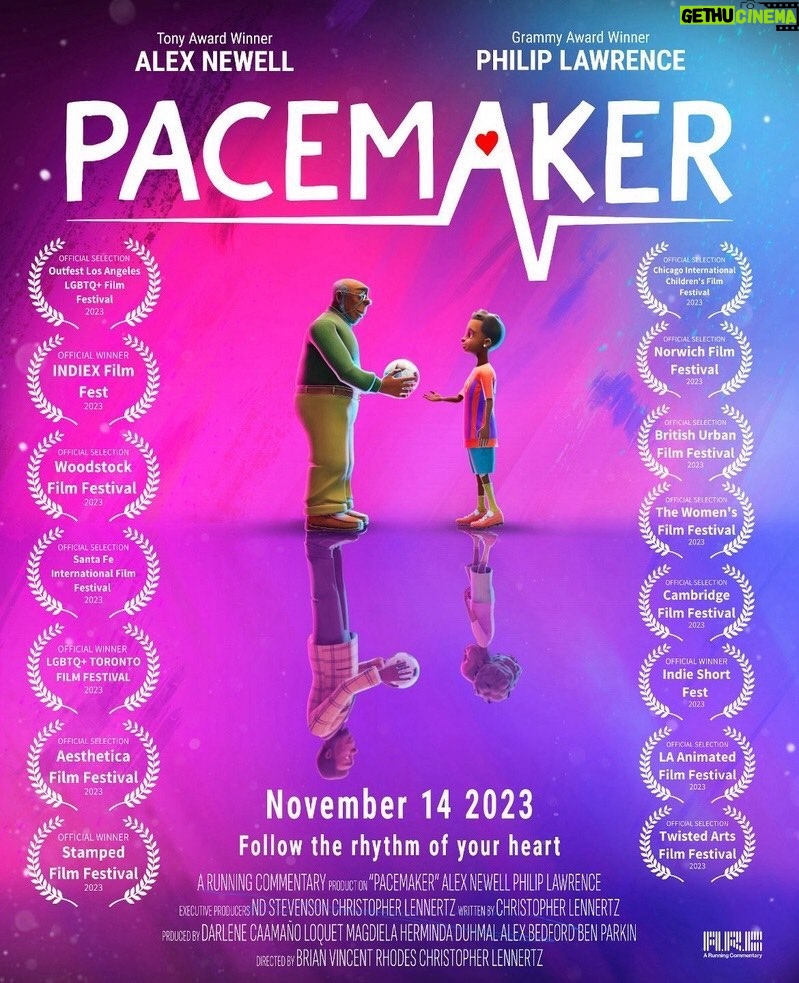 Timothy Omundson Instagram - During this #TransAwarnessWeek , Please help me support my dear friend & league, @clennertzmusic and his family by watching by watching his new animated short film, Pacemaker, which he wrote, co-directed, scored, and produced. Its a deeply personal and joyous story of trans-positivity inspired by his own family that stars Grammy winner Philip Lawrence from Bruno Mars and Alex Newell, who became the first non-binary actor to ever win a Tony this year! It premieres tonight 11/14 at midnight PST on YouTube in honor of trans awareness week. Please help us spread this message of love and acceptance all over the world!